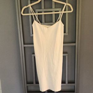 Free People Cream Slip Dress